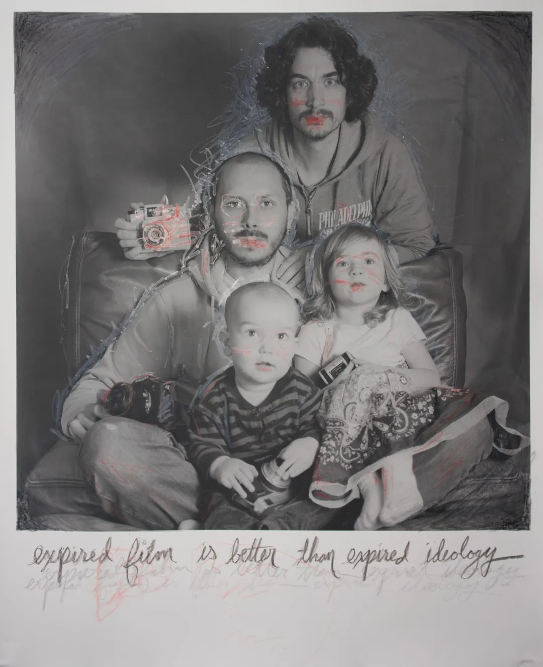 Expired Ideology Triptych — plate 2 by David Allen