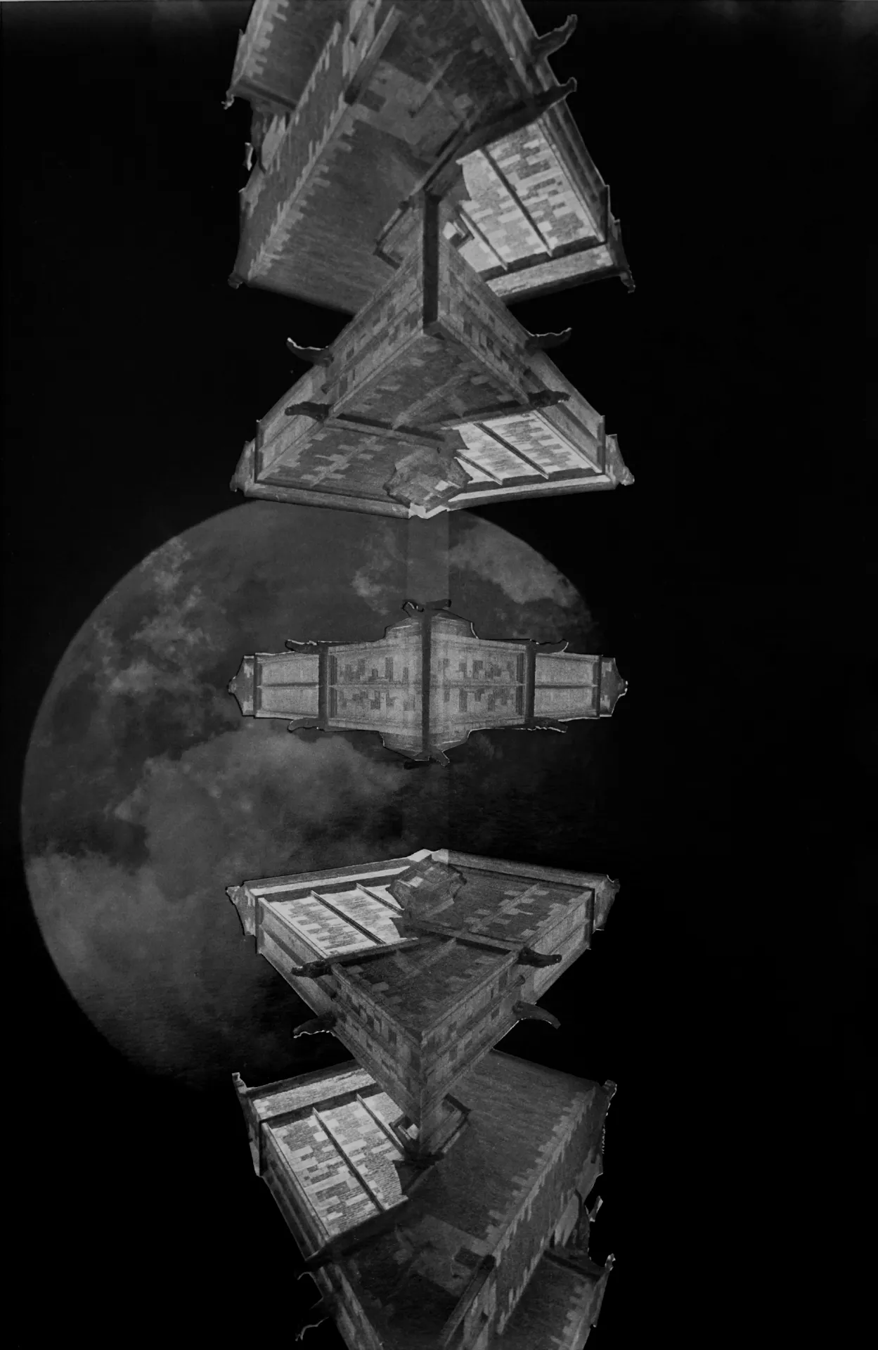 Space Triptych — plate 2 by David Allen