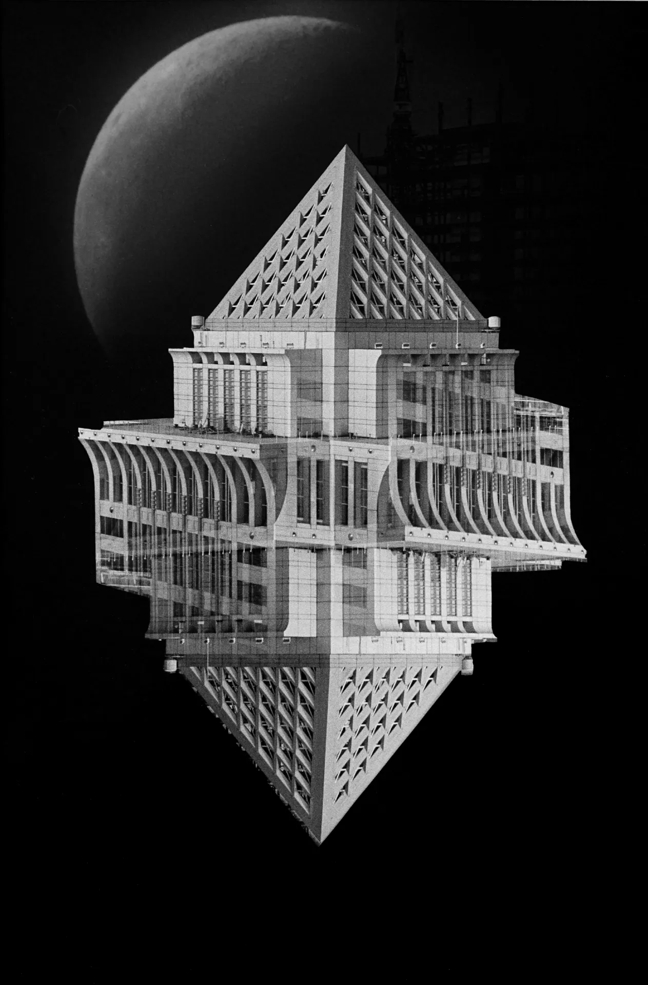 Space Triptych — plate 3 by David Allen